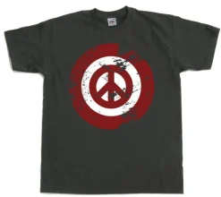 Peace Icon Grunge T-Shirt