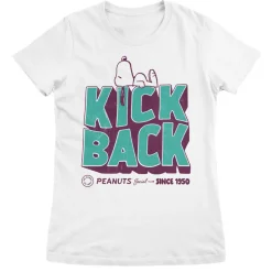 Peanuts - Kick Back Social Club Girly Tee