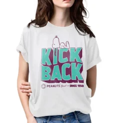 Peanuts - Kick Back Social Club Girly Tee