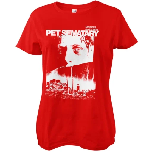 Pet Sematary Poster Girly Tee