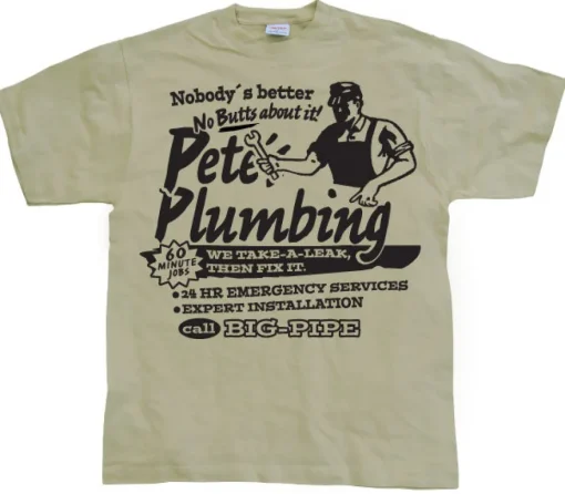 Petes Plumbing T-Shirt