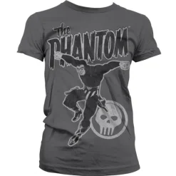 Phantom Jump Distressed Girly T-Shirt