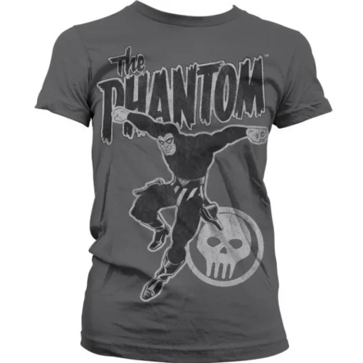 Phantom Jump Distressed Girly T-Shirt