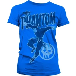 Phantom Jump Distressed Girly T-Shirt