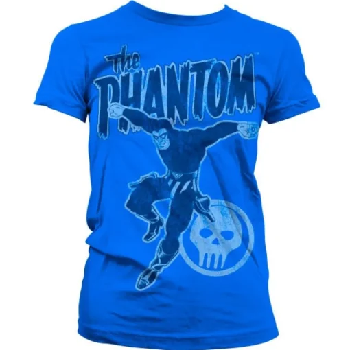 Phantom Jump Distressed Girly T-Shirt