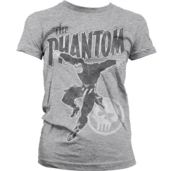 Phantom Jump Distressed Girly T-Shirt