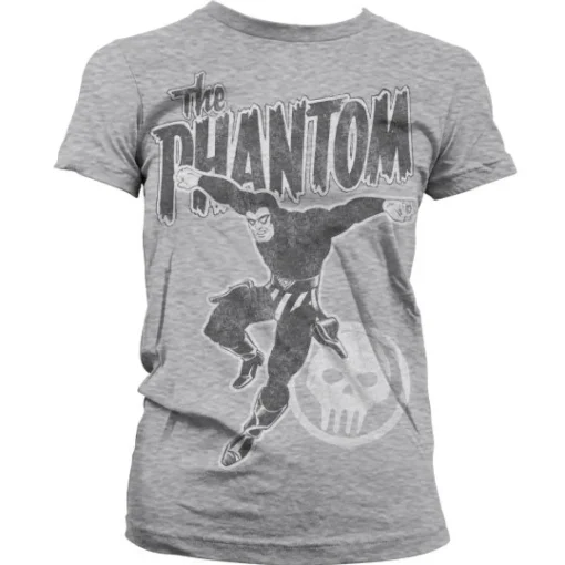 Phantom Jump Distressed Girly T-Shirt