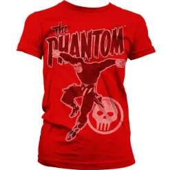 Phantom Jump Distressed Girly T-Shirt