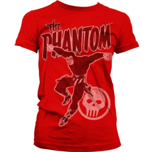 Phantom Jump Distressed Girly T-Shirt