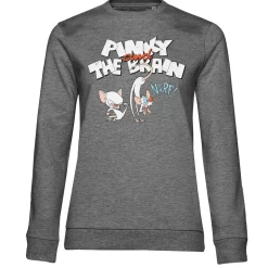 Pinky and The Brain - NARF Girly Sweatshirt