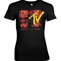 Plaid MTV Girly Tee