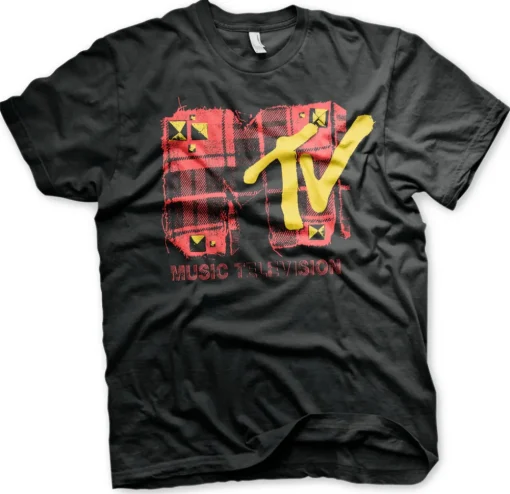 Plaid MTV T-Shirt