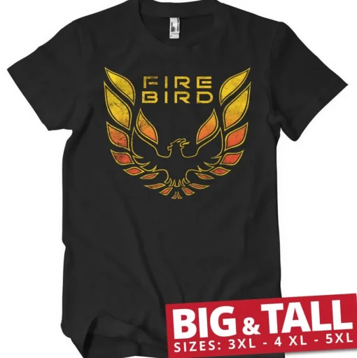 Pontiac Firebird Logo Big & Tall T-Shirt