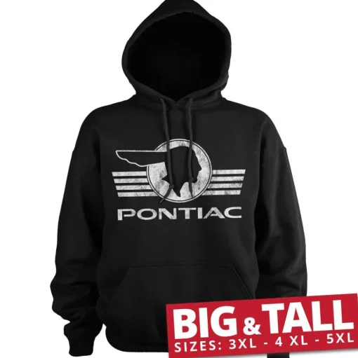 Pontiac Retro Logo Big & Tall Hoodie
