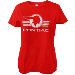 Pontiac Retro Logo Girly Tee