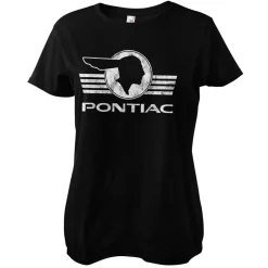 Pontiac Retro Logo Girly Tee