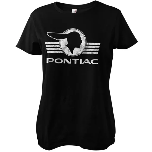 Pontiac Retro Logo Girly Tee