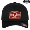 Pontiac Retro Logo Patch Flexfit Cap