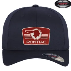 Pontiac Retro Logo Patch Flexfit Cap