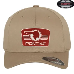 Pontiac Retro Logo Patch Flexfit Cap