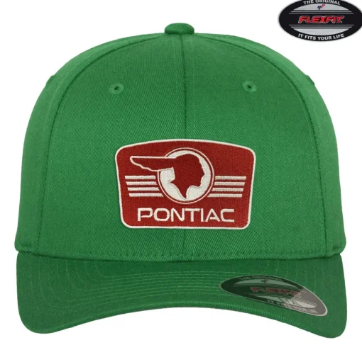 Pontiac Retro Logo Patch Flexfit Cap