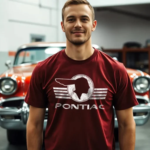 Pontiac Retro Logo T-Shirt