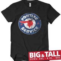 Pontiac Service Logo Big & Tall T-Shirt