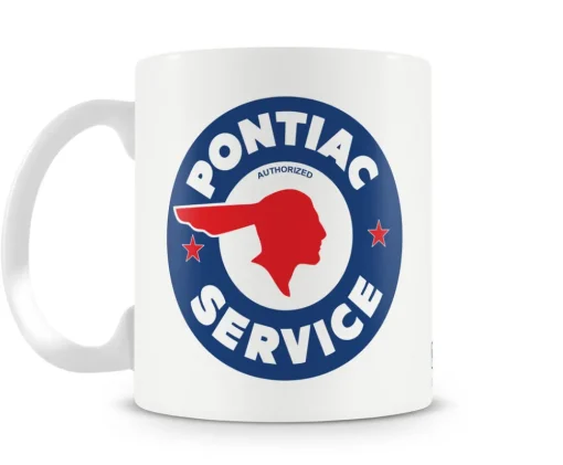 Pontiac Service Logo Coffee Mug