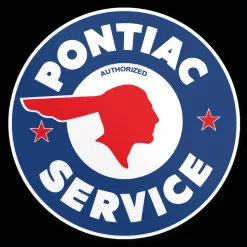 Pontiac Service Logo Sticker
