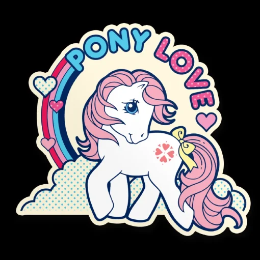 Pony Love Sticker