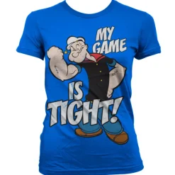 Popeye - Game Is Tight Girly T-Shirt