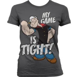 Popeye - Game Is Tight Girly T-Shirt