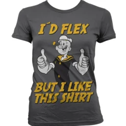 Popeye - I´d Flex Girly T-Shirt