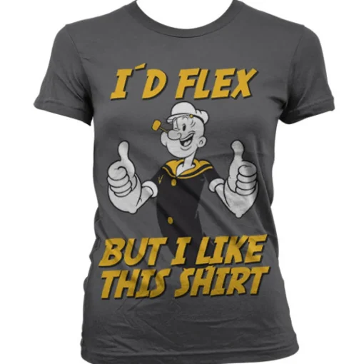 Popeye - I´d Flex Girly T-Shirt