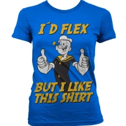 Popeye - I´d Flex Girly T-Shirt