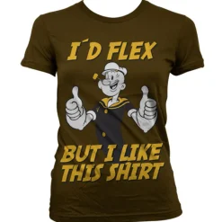 Popeye - I´d Flex Girly T-Shirt