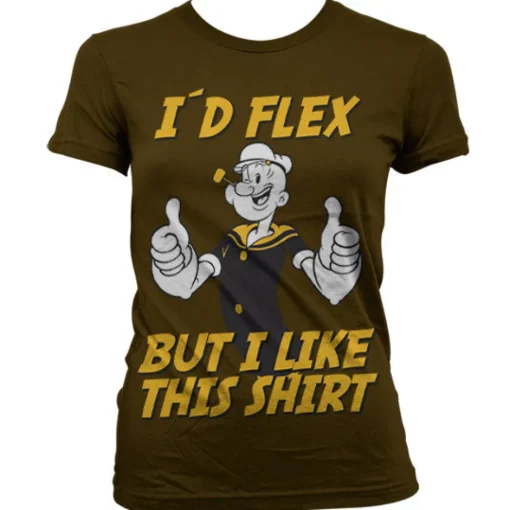 Popeye - I´d Flex Girly T-Shirt