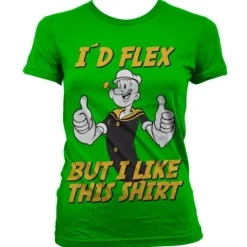 Popeye - I´d Flex Girly T-Shirt