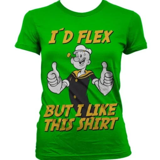 Popeye - I´d Flex Girly T-Shirt