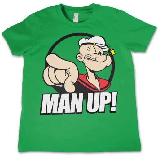 Popeye - Man Up! Kids T-Shirt