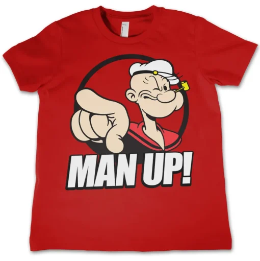 Popeye - Man Up! Kids T-Shirt