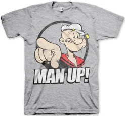 Popeye - Man Up! T-Shirt