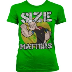 Popeye - Size Matters Girly T-Shirt