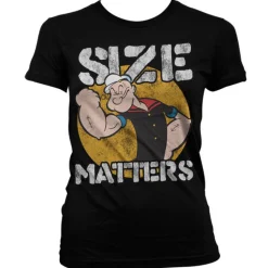 Popeye - Size Matters Girly T-Shirt