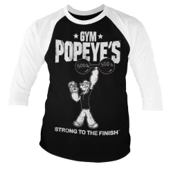 Popeye - Strong To The Finish Baseball 3/4 Sleeve Tee