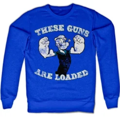 Popeye - These Guns Are Loaded Sweatshirt