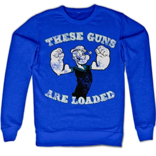 Popeye - These Guns Are Loaded Sweatshirt