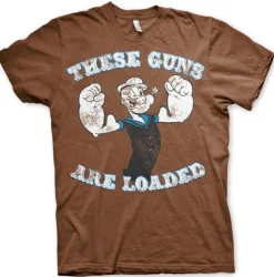 Popeye - These Guns Are Loaded T-Shirt