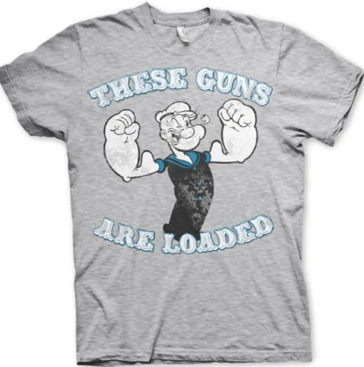 Popeye - These Guns Are Loaded T-Shirt