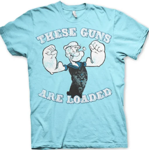 Popeye - These Guns Are Loaded T-Shirt